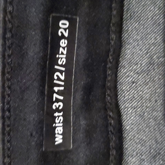 JEANS Sweet Look Black Label FRINGE jeans sz 20 NEW - Picture 4 of 13